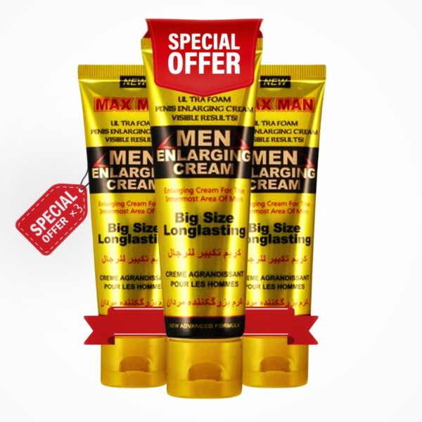 Maxman Yellow Delay Cream for men - Bundle