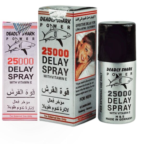 Deadly Shark Power 25000 Men Delay Spray - Image 2