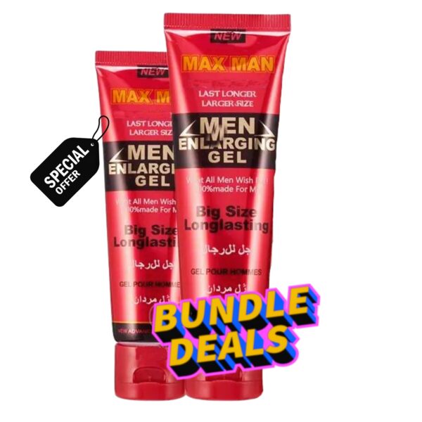 Maxman Red Power Size Men Gel - Bundle - Image 2