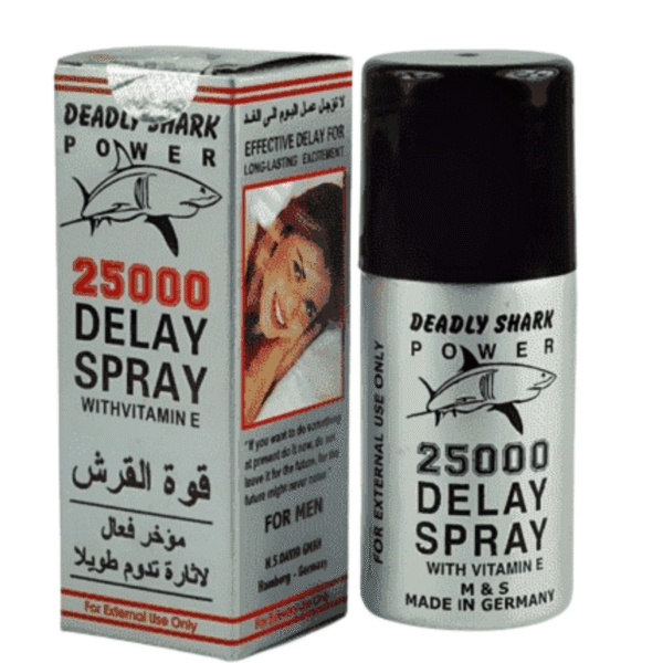 Deadly Shark Power 25000 Men Delay Spray - Image 3