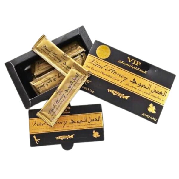 Vital VIP Honey Sachets | 12 Pieces - Image 2