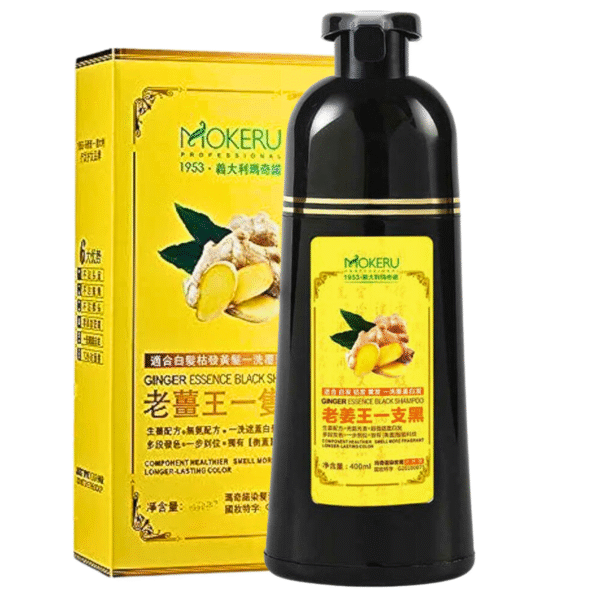 Mokeru Professional Black Hair Dye Shampoo - Image 2