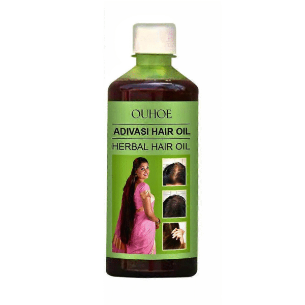 Original OUHOE Adivasi Herbal Hair Oil - 100ml - Image 2