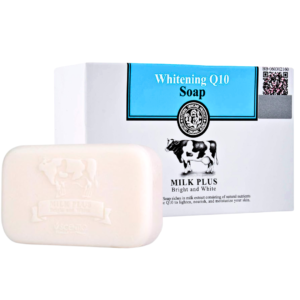 Original Q10 Whitening Milk Plus Soap –  Scentio Cleansing, Nourishing Bath & Body Bar