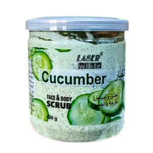Laser White Cucumber Face and Body Scrub