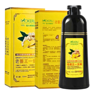 Mokeru Professional Black Hair Dye Shampoo