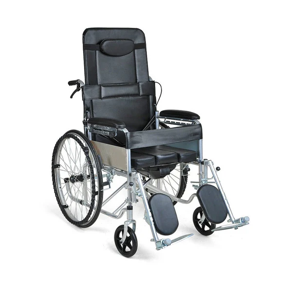 crony-xt-d-004-hand-pushed-semi-lying-wheelchair-with-toilet-convenient-four-brake-wheelchair-multifunctional-folding-wheelchair-398053