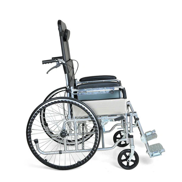 crony-xt-d-004-hand-pushed-semi-lying-wheelchair-with-toilet-convenient-four-brake-wheelchair-multifunctional-folding-wheelchair-595066