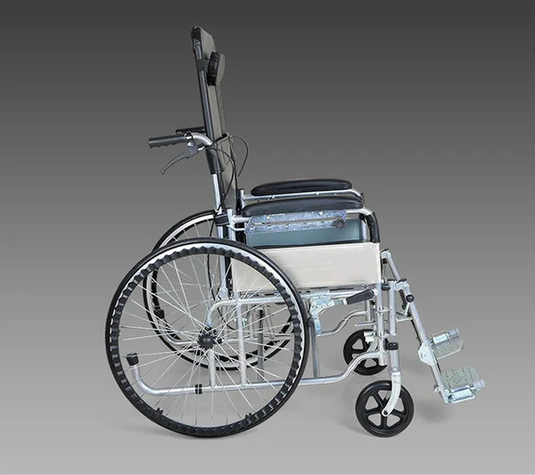 crony-xt-d-004-hand-pushed-semi-lying-wheelchair-with-toilet-convenient-four-brake-wheelchair-multifunctional-folding-wheelchair-923146