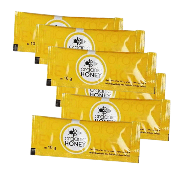 Organic Royal Honey with Natural R-Jelly for Men - 12 Pieces - Image 3