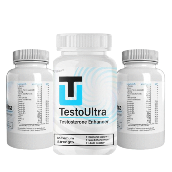 Testo Ultra Strength Men Tablets (30) - Image 2